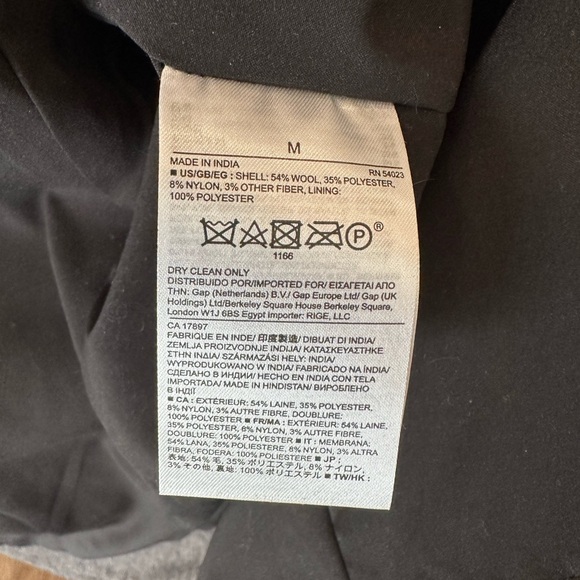 ✨NWT✨ BANANA REPUBLIC WOMEN'S
HERRINGBONE ASYMMETRICAL ZIP WOOL VEST MEDIUM - Picture 12 of 14